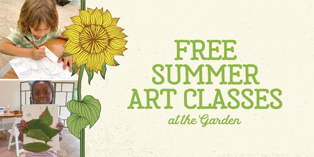 Summer Art Classes for Kids (Free!) | Miami Beach Botanical Garden